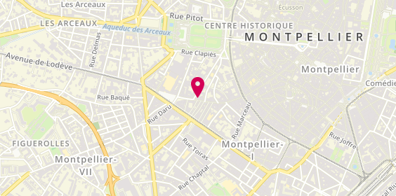 Plan de Le Canard Laque, 46 Rue du Faubourg du Courreau, 34000 Montpellier