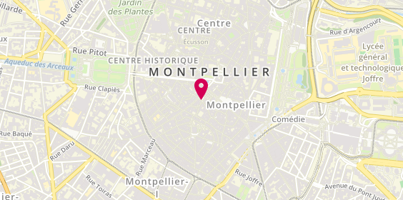 Plan de Lm Traiteur des Halles, Les Halles Castellane 6 Place Castellane, 34000 Montpellier