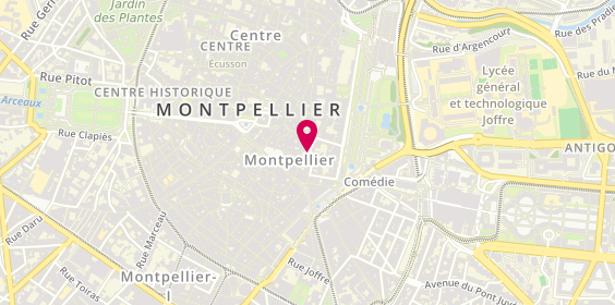 Plan de Traiteur Ly, 13 Rue Jacques Coeur, 34000 Montpellier