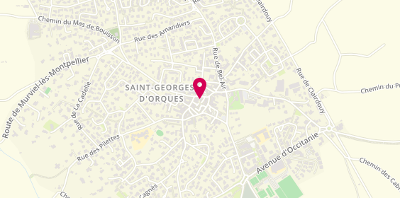 Plan de Les Bouchers de St Georges, 17 Grand Rue, 34680 Saint-Georges-d'Orques