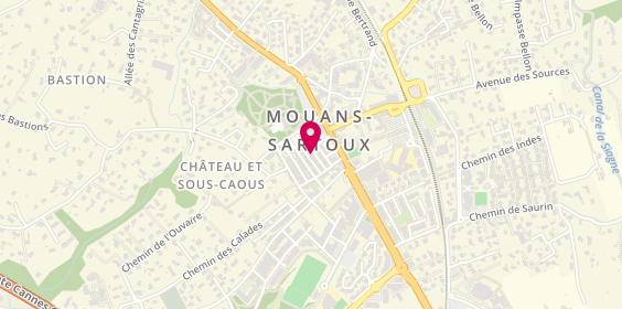 Plan de Les Douceurs de Sbirdhina, 18 Rue du 11 Novembre, 06370 Mouans-Sartoux