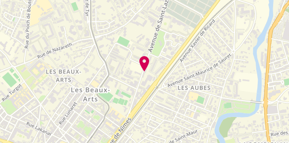 Plan de Obento By Germain Traiteur, 38 Bis avenue Saint-Lazare, 34000 Montpellier