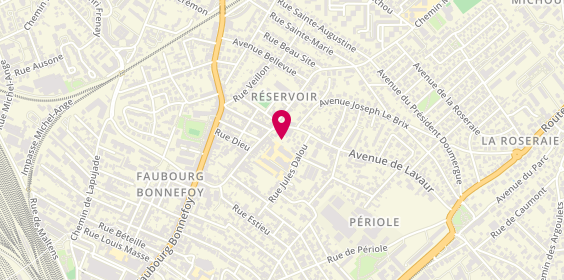 Plan de Au Bon Quignon, 76 Avenue de Lavaur, 31500 Toulouse