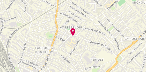Plan de La Bodeguita, 70 Avenue Lavaur, 31500 Toulouse