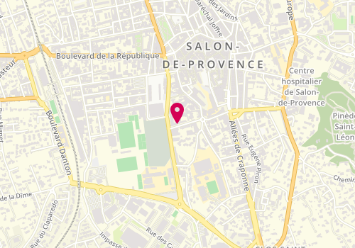 Plan de O Tamarin, 110 Boulevard Louis Pasquet, 13300 Salon-de-Provence