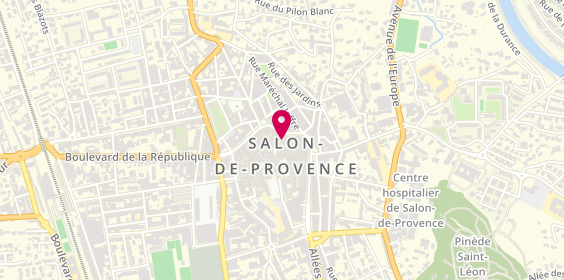 Plan de Orchidée, 21 Rue Tronc de Codolet, 13300 Salon-de-Provence
