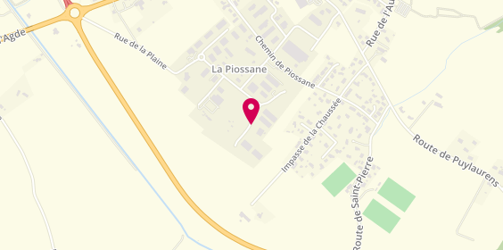 Plan de Pizzavelo, 21 Rue de la Plaine, 31590 Verfeil