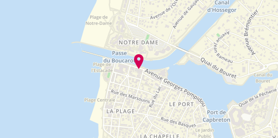 Plan de Ducamp Traiteur, 85 avenue Georges Pompidou, 40130 Capbreton