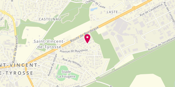 Plan de S A V A Cuisiner, Résidence Terre et Mer 2 Impasse Sablar, 40230 Saint-Vincent-de-Tyrosse