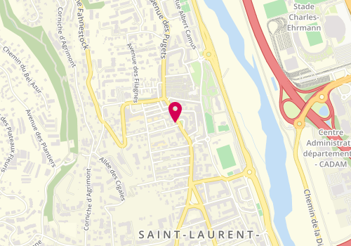 Plan de Le Cappuccino, 293 avenue du Général Leclerc, 06700 Saint-Laurent-du-Var