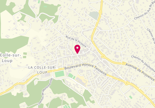 Plan de Garcia Hacienda, 35 Rue Georges Clémenceau, 06480 La Colle-sur-Loup
