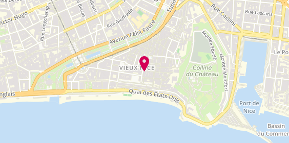 Plan de Rotisserie du Palais, 14 Rue de la Prefecture, 06300 Nice