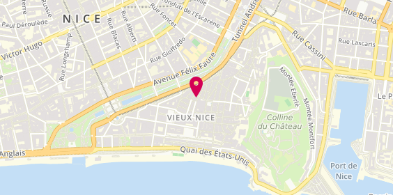 Plan de Route des Indes, 3 Rue Francis Gallo, 06300 Nice