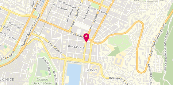Plan de Boulangerie Lagache, 20 Rue Arson, 06300 Nice