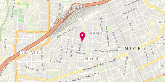 Plan de Le Kimeret, 37 Bis avenue Georges Clemenceau, 06000 Nice