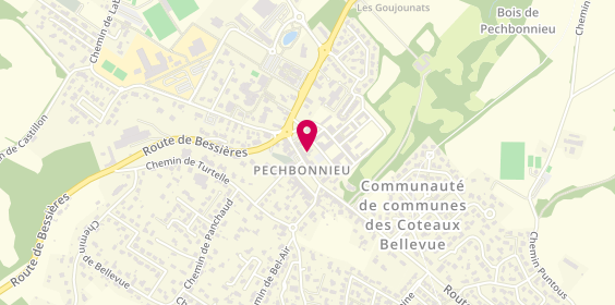 Plan de La Boucherie du Centre, 13 Route de Saint-Loup Cammas, 31140 Pechbonnieu