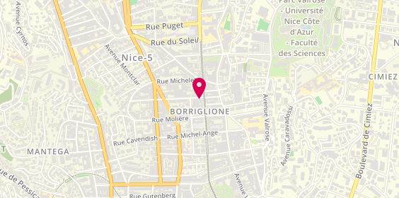 Plan de Le Pitchoun, 35 avenue Alfred Borriglione, 06100 Nice