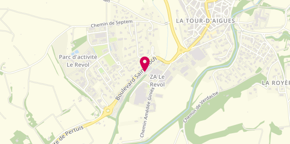 Plan de Maison Rastello, 356 Boulevard Saint-Roch, 84240 La Tour-d'Aigues