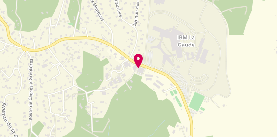Plan de Chez Tran, 9551 Route de Saint-Laurent, 06610 La Gaude