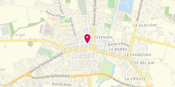 Plan de Boucherie Giacomazzi, 6 Rue General Delort, 32190 Vic-Fezensac