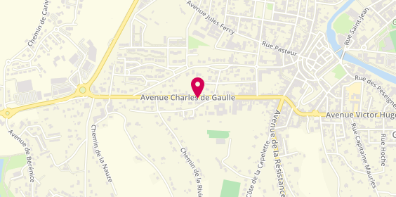 Plan de Chez Mathis, 53 Avenue Charles de Gaulle, 81300 Graulhet