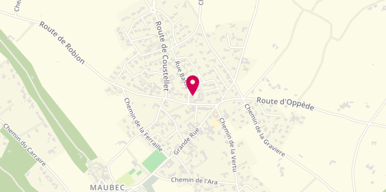 Plan de Boucherie du Luberon, 20 Rue Basse, 84660 Maubec
