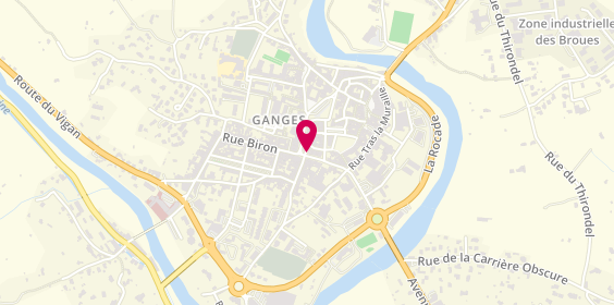 Plan de BUISSET Gaël, 1 avenue Pasteur, 34190 Ganges