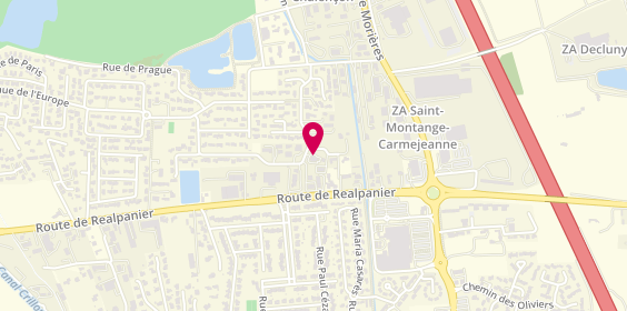 Plan de Le Ramier, 290 avenue des Lacs, 84270 Vedène