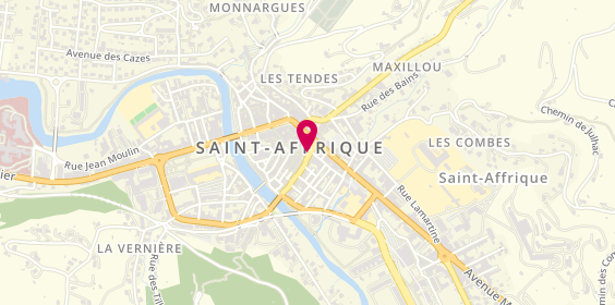 Plan de Sud Aveyron Traiteur, 4 Boulevard Victor Hugo, 12400 Saint-Affrique