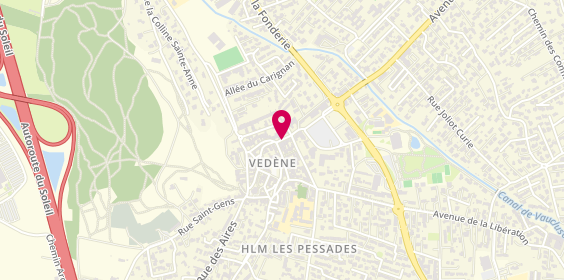 Plan de SIAUD Pascal, 26 Rue Notre Dame, 84270 Vedène