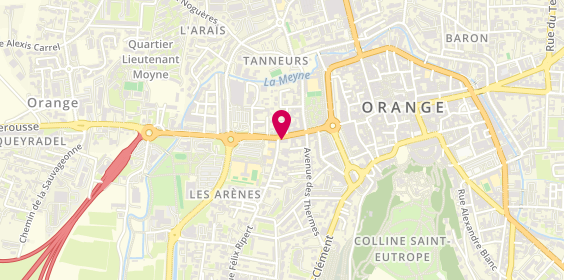 Plan de Tango Paella, 121 avenue Charles de Gaulle, 84100 Orange