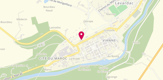 Plan de Escargolade de Vianne, Boulevard de la Gare, 47230 Vianne