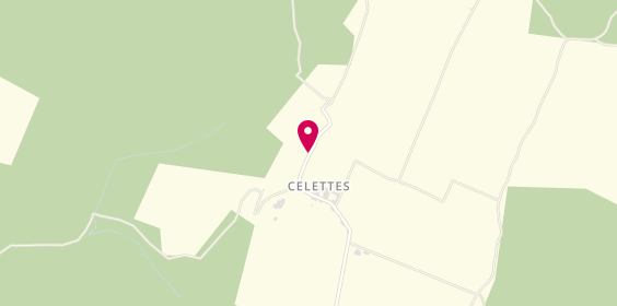 Plan de Le Petit Bedon, Les Célettes, 30200 Saint-Gervais