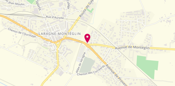 Plan de La Gourmandise, 23 avenue de Provence, 05300 Laragne-Montéglin