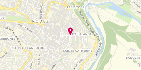 Plan de Le Cèdre, 15 Boulevard Denys Puech, 12000 Rodez