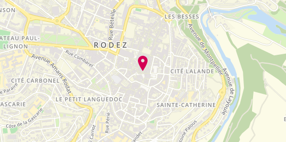 Plan de Boucherie Azemar, 5 Rue Neuve, 12000 Rodez