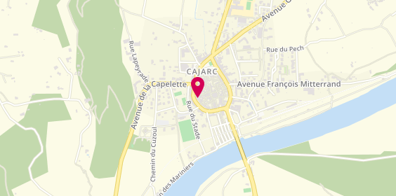 Plan de Boucherie Soulie Chabbert, 68 Ter Boulevard du Tour de Ville, 46160 Cajarc
