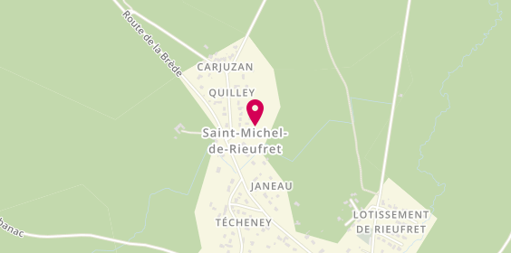 Plan de Cattarin Traiteur, 48 Route de la Brède, 33720 Saint-Michel-de-Rieufret