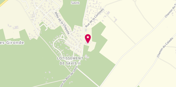 Plan de Dulou Traiteur, 24 Bis Route du Bois de Savis, 33640 Castres-Gironde