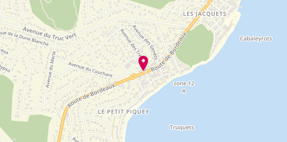 Plan de La Cabane des Gourmets, 55 Route de Bordeaux, 33950 Lège-Cap-Ferret