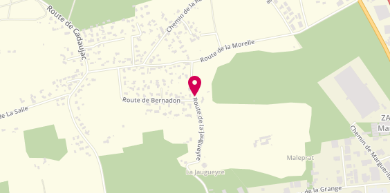 Plan de L'Emporter, 34 Route de Bernadon, 33650 Martillac