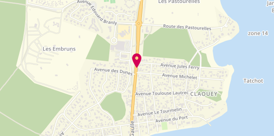 Plan de Maison Plumes - Claouey, 6 avenue du Général de Gaulle, 33950 Lège-Cap-Ferret