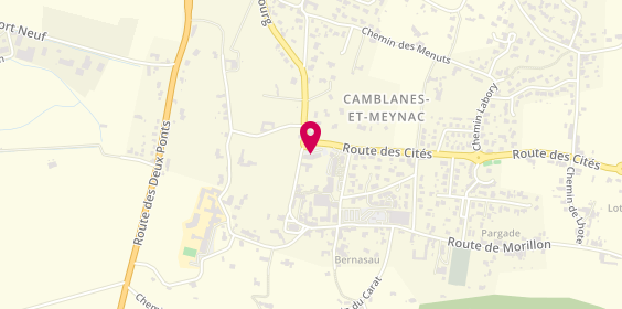 Plan de Farine et Vanille, 1 Route des Cités, 33360 Camblanes-et-Meynac