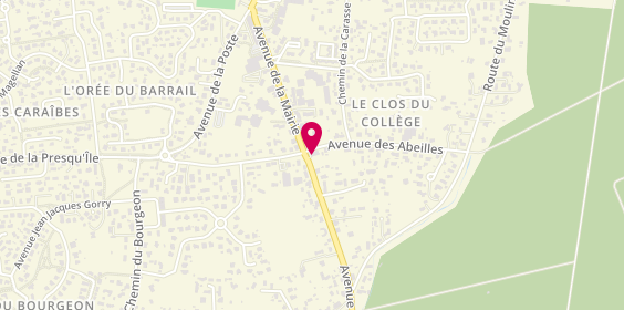 Plan de Le Fournil de Lège, 2 avenue des Abeilles, 33950 Lège-Cap-Ferret