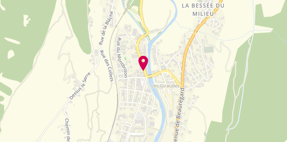 Plan de Société alpine de boucherie, 5 avenue de Vallouise, 05120 L'Argentière-la-Bessée