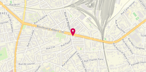Plan de Poissonnerie Vents et Marées, 388 Rue de Bègles, 33130 Bordeaux