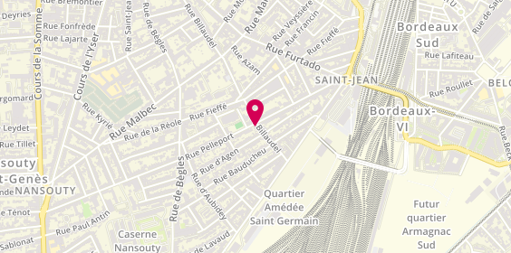 Plan de Alex Butcher Corner, 98 Rue Pelleport, 33800 Bordeaux