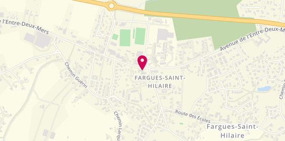 Plan de La Casa Italienne, 68 avenue de l'Entre- 2 Mers, 33370 Fargues-Saint-Hilaire
