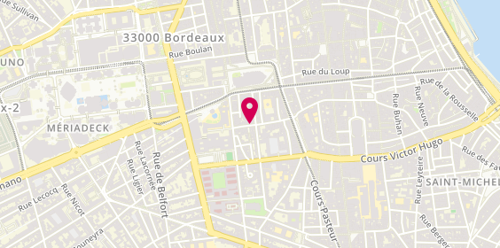 Plan de L'Atelier Vagabond, 41 Hâ, 33000 Bordeaux