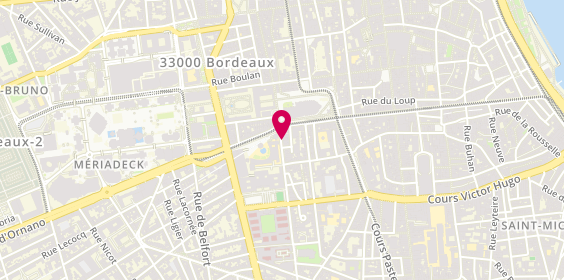 Plan de 3 P'tits Plats, 8 Rue du Maréchal Joffre, 33000 Bordeaux